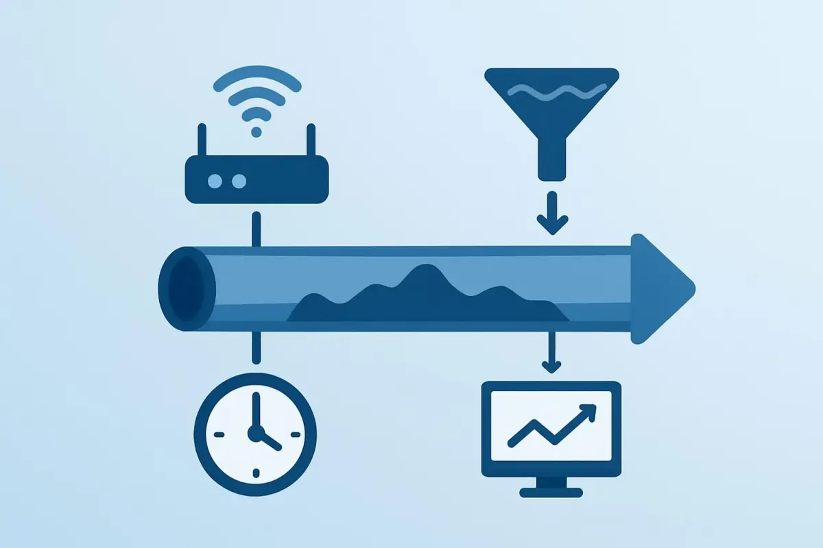 Infographic van bandbreedtebeheer technieken