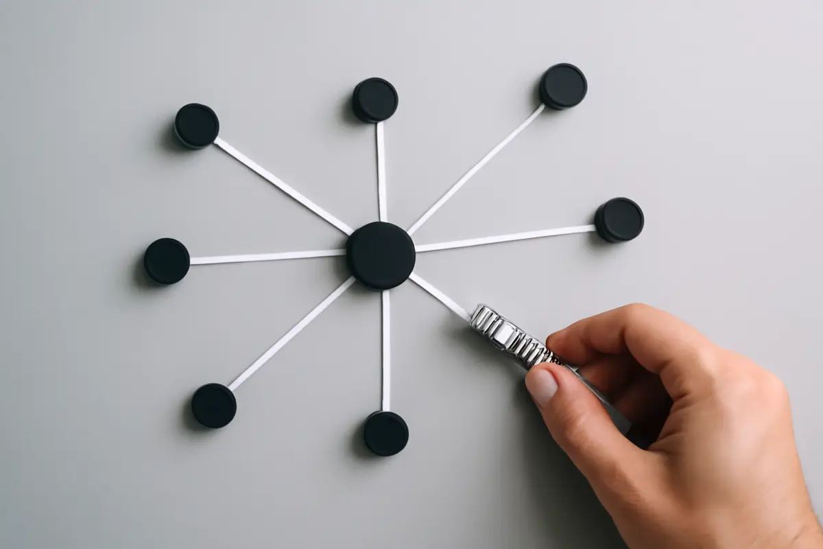 Verschillende typen netwerk topologieën