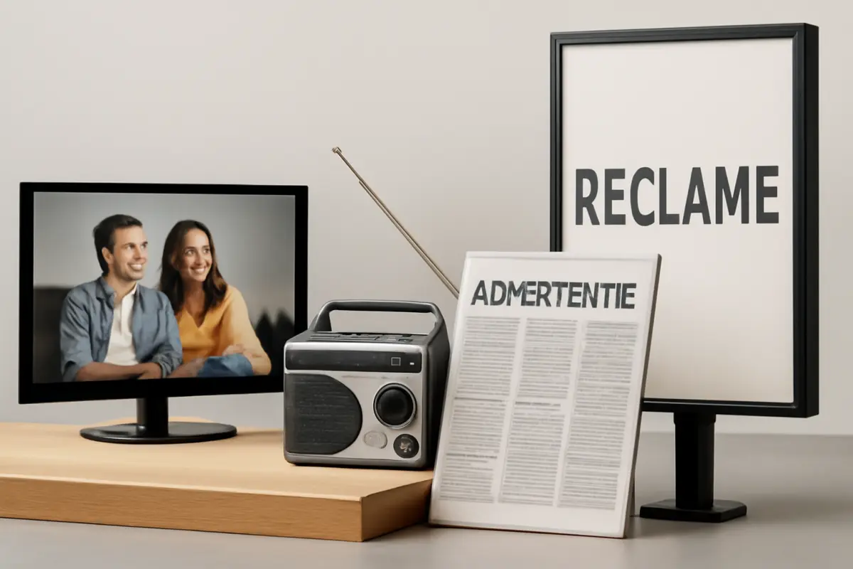 Overzicht van traditionele reclame: wat werkt (nog) in 2026?